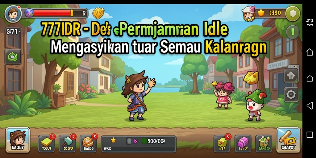 Screenshot yang menunjukkan gameplay santai dan seru 777IDR.