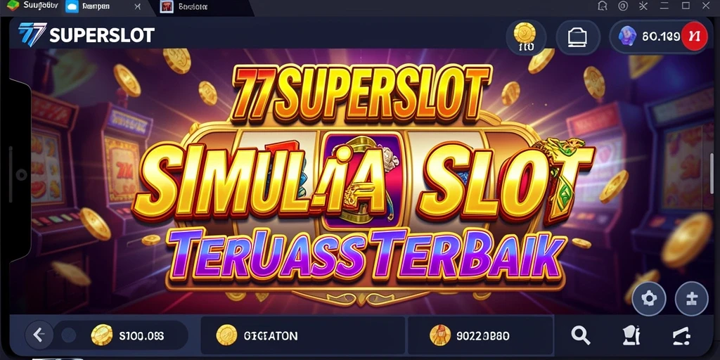 Tampilan gameplay menarik dari 77SUPERSLOT yang penuh warna.