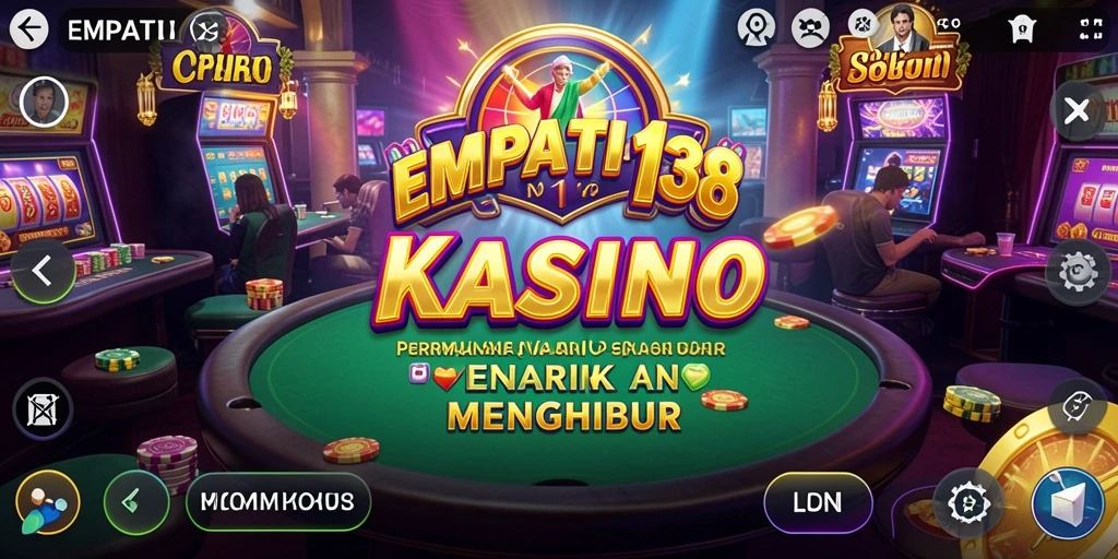Tampilan gameplay seru di EMPATI138 dengan fitur Kasino menarik.