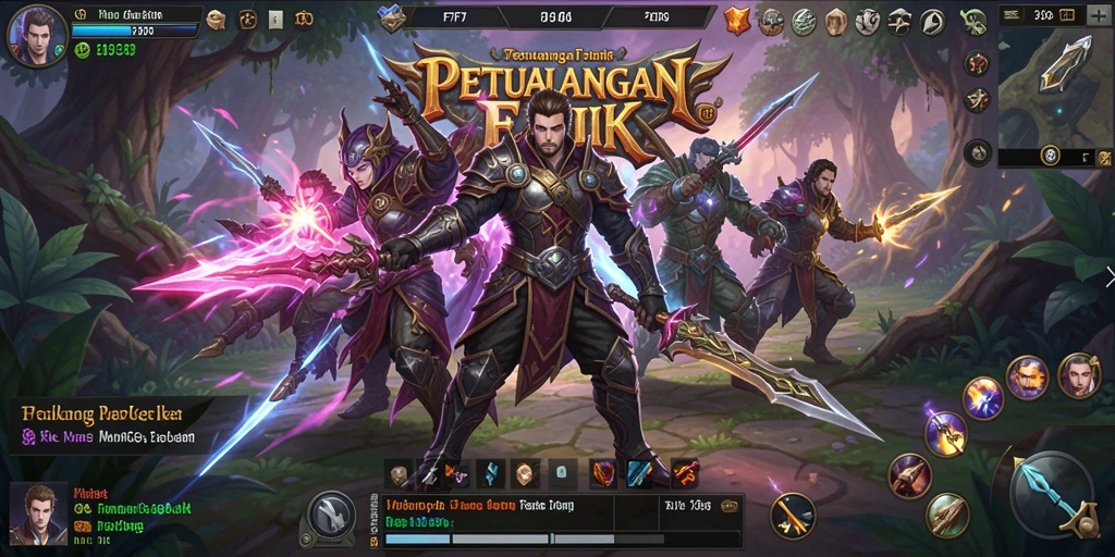 Tampilan gameplay F7F7 yang mengesankan dan penuh aksi.