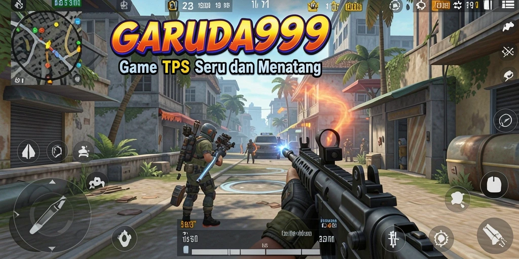 Tampilan gameplay seru dari GARUDA999 dengan aksi menegangkan.
