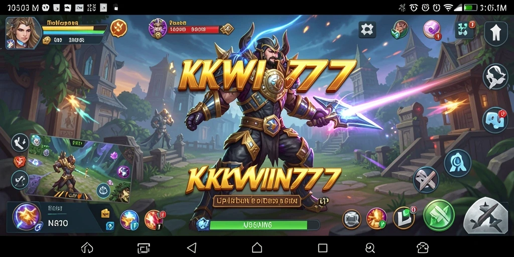 Tampilan antarmuka KKWIN777 yang sederhana dan efektif.