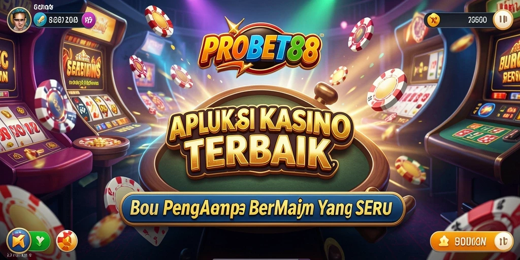 Tampilan menarik permainan Kasino di PROBET88.