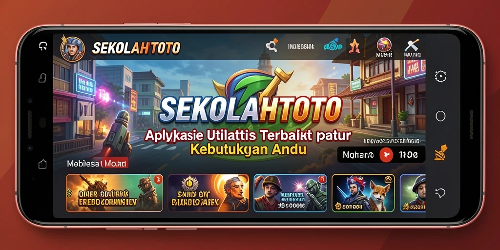 Tampilan antarmuka yang sederhana dan efisien dari SEKOLAHTOTO.