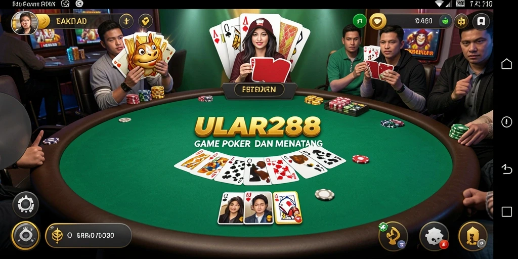 Tampilan gameplay ULAR288 yang dinamis dan menarik.